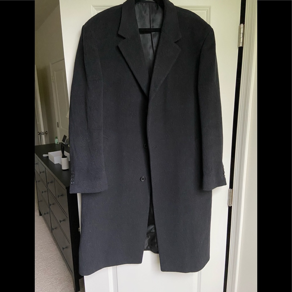 Calvin Klein Wool Trench Over Top Coat